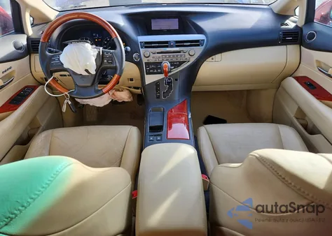 2010 Lexus Rx 350 из США, поврежденный, VIN 2T2BK1BA8AC077118